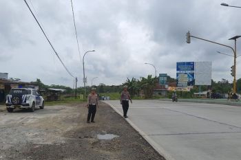 Petugas gabungan cek kesiapan jalur selatan Jateng hadapi arus mudik Lebaran 2023