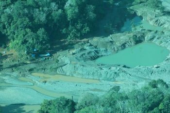 Polisi temukan beberapa tambang hingga penebangan hutan ilegal di Aceh