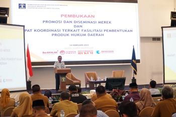 Kemenkumham Sulsel dorong pelaku usaha ciptakan merek lokal mendunia