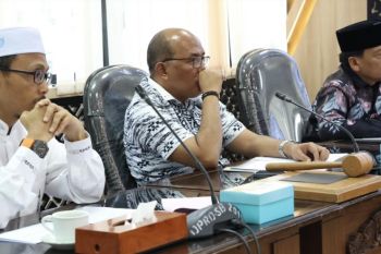 Perwakilan media sampaikan asipirasi ke DPRD Sumbar terkait Pansel KI Sumbar
