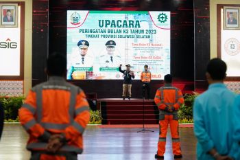 Gubernur Sulsel: K3 harus dibudayakan dan jadi prioritas perusahaan