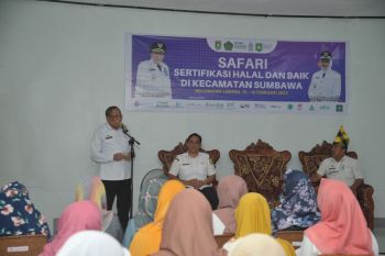 Sumbawa menargetkan layani 1.000 UMKM lewat Safari Sertifikasi Halal