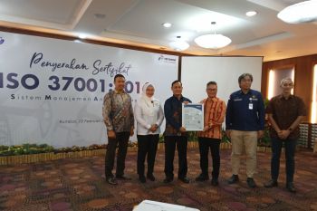 PHR peroleh sertifikasi ISO Sistem Manajemen Anti Penyuapan