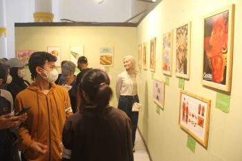 Mahasiswa DKV Itera kenalkan ragam budaya lewat pameran Adventure of Sumatera