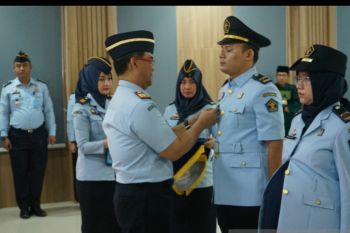 Kakanwil Kemenkumham Sumsel lantik pengelola pengadaan barang dan jasa