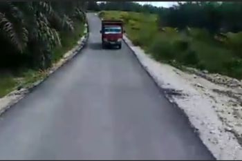 Begini ruas Jalan Taliwan-Peleru, masyarakat berterima kasih kepada Pemda Morut