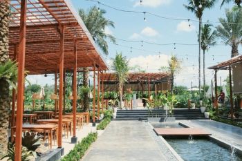 SASMAKA Dining &amp; Cafe berkonsep al fresco tropical garden hadir di Yogyakarta