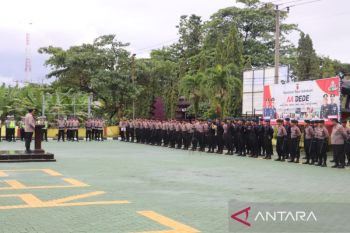 Polda Jabar kerahkan Brimob bantu Polres Sukabumi ciptakan situasi kondusif