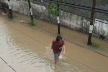 BPBD  : Empat kecamatan di Makassar masih terendam banjir