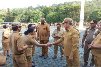 Plh Gubernur Papua ingatkan ASN tak berpolitik praktis jelang pemilu