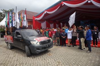 Kirab sosialisasikan Pemilu 2024 singgah di Tarakan