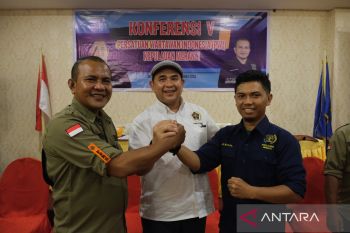 Safrizal terpilih secara aklamasi sebagai Ketua PWI Meranti