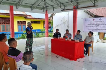 Jasa Raharja Sulut sosialisasi UU Nomor 33 Tahun 1964 kepada pemilik kapal
