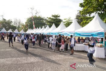 Omset UMKM Beltim Berlipat di Jalan Sehat Bersama BUMN