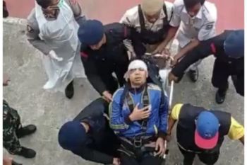 SAR team evacuates 4 passengers of downed police chopper