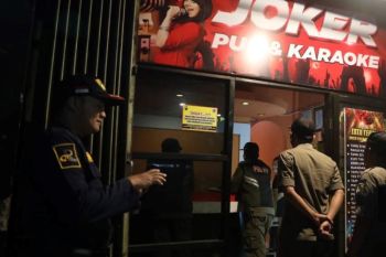 Satpol PP Kota  Madiun gelar razia di sejumlah tempat hiburan malam