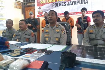 Polisi Jayapura tangkap tiga pengedar ganja di Kabupaten Jayapura