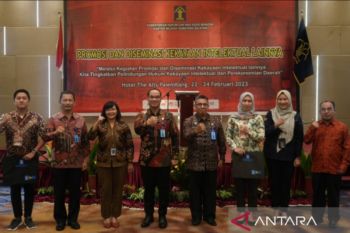 Kakanwil Kemenkumham Sumsel ajak UMKM lindungi potensi kekayaan intelektual