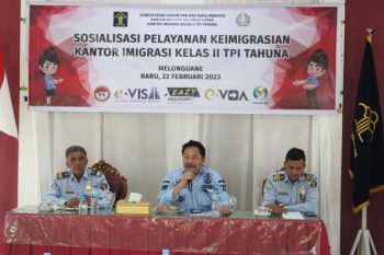 Imigrasi Tahuna layani pengurusan paspor secara mobile