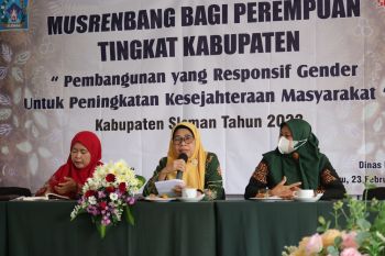 Sleman menggelar Musrenbang Perempuan dukung peran dalam pembangunan