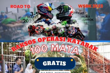 Pemprov NTB menggelar operasi katarak gratis sambut WSBK Mandalika