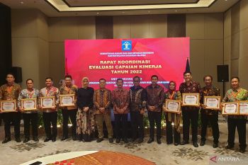 28 Kasatker ikuti evaluasi dan penguatan capaian kinerja Kanwil Kemenkumham Sumsel