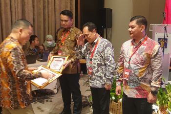 Kemenkumham Sumsel berikan penghargaan kepada media
