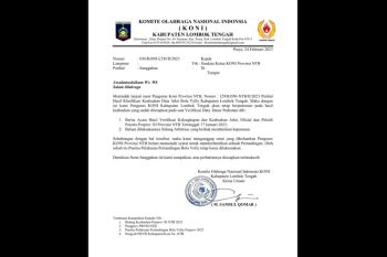 Tim Voli Putri Lombok Tengah diskualifikasi, KONI NTB dinilai pilih kasih