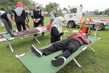 BPBD Sleman menggelar gladi lapang penanggulangan bencana