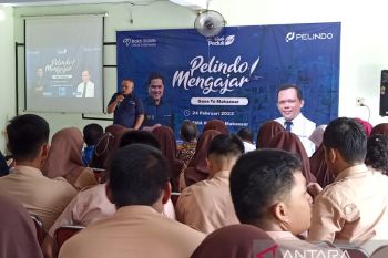 Pelindo Region 4 perkenalkan kepelabuhanan pada siswa SMAN 3 Makassar