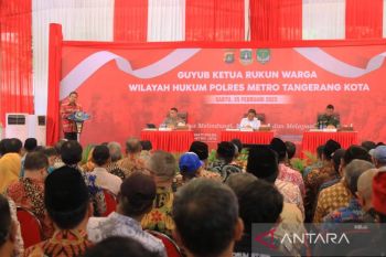Inilah alasan pembentukan polisi RW di Tangerang