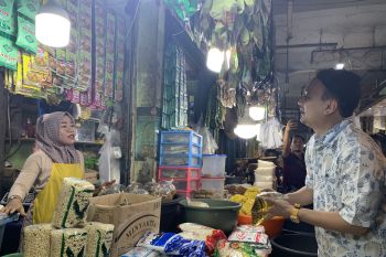 Wakil Menteri Perdagangan sidak harga kebutuhan pokok di Pasar Raya Padang