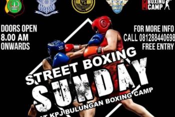 Polda Metro Jaya menggelar "Street Boxing" untuk kurangi kenakalan remaja