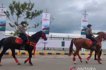 Polda Sumut terjunkan polisi berkuda pengamanan F1 Powerboat