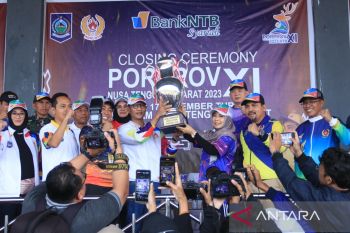 Mataram pertahankan juara umum Porprov NTB