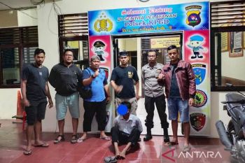 Diduga cabuli anak tiri yang masih di bawah umur, Polisi tangkap seorang pria di Pakan Rabaa Timur