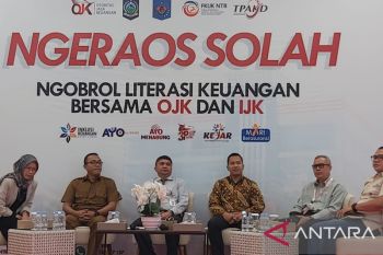 OJK NTB mengedukasi perangkat desa dengan program "Ngeraos Solah"