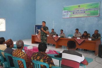Kodim Wonosobo sosialisasikan pembuatan sertifikat tanah massal