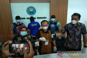 BNNP Sulawesi Tenggara tangkap pengedar sabu diduga jaringan lapas