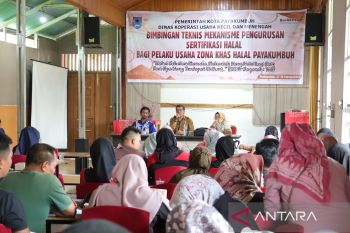 Dukung zona khas halal, Payakumbuh fasilitasi puluhan UMKM dapatkan sertifikat halal secara gratis
