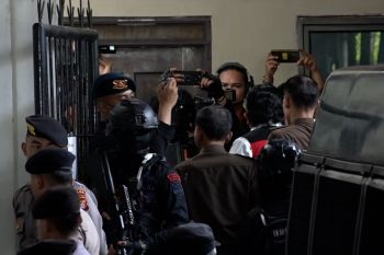 Kondisi saat Ferdy Sambo tiba di PN Jaksel jelang pembacaan vonis