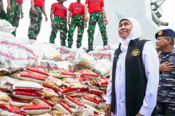 Jatim bantu logistik ke Masalembu pakai kapal perang