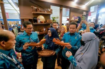 Menparekraf mengapresiasi produk kerajinan Sulsel di Inacraft 2023