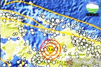 Gempa dangkal guncang sejumlah wilayah di Indonesia pada Selasa malam