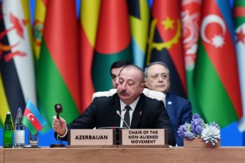 Kandidat petahana Ilham Aliyev menangkan Pilpres Azerbaijan dengan 92,05 persen suara