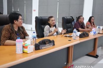 Asisten I Sitaro pimpin rakor persiapan penilaian peduli HAM Tahun 2023