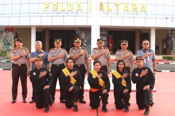 Wakapolda Kaltara lepas empat atlet ikuti Kejuaraan Pencak Silat Kapolri Cup