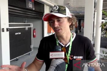 Axel Bassani sebut cuaca panas jadi tantangan tersendiri di WSBK Mandalika 2023