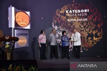 Kota Solok raih Piala Adipura ke-10 kategori kota kecil