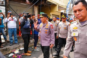 Kapolri maksimalkan penanganan korban pasca kebakaran Depo Pertamina Plumpang
